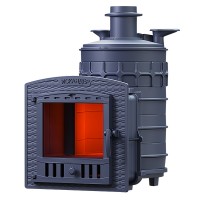 Чугунная банная печь Искандер ЗК 25 (П2)